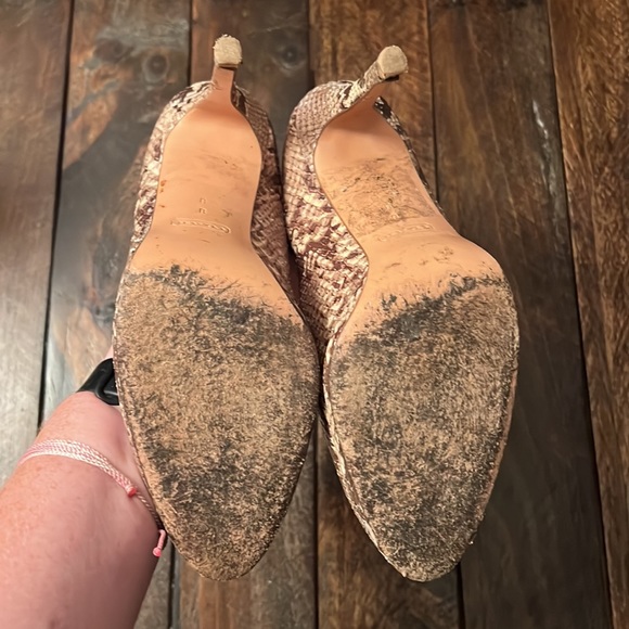 Coach Snake Skin Heels - Picture 5 of 5